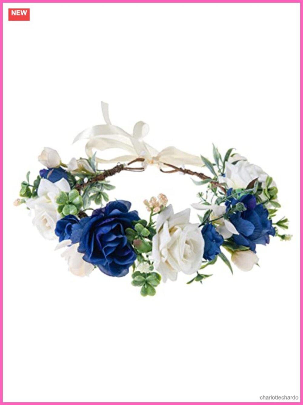 Polyester Floral Sunflower Halo Headband Wedding Flower Crown